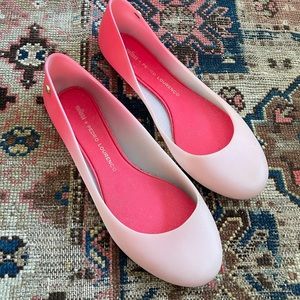 Adorable ombre Melissa rubber shoes